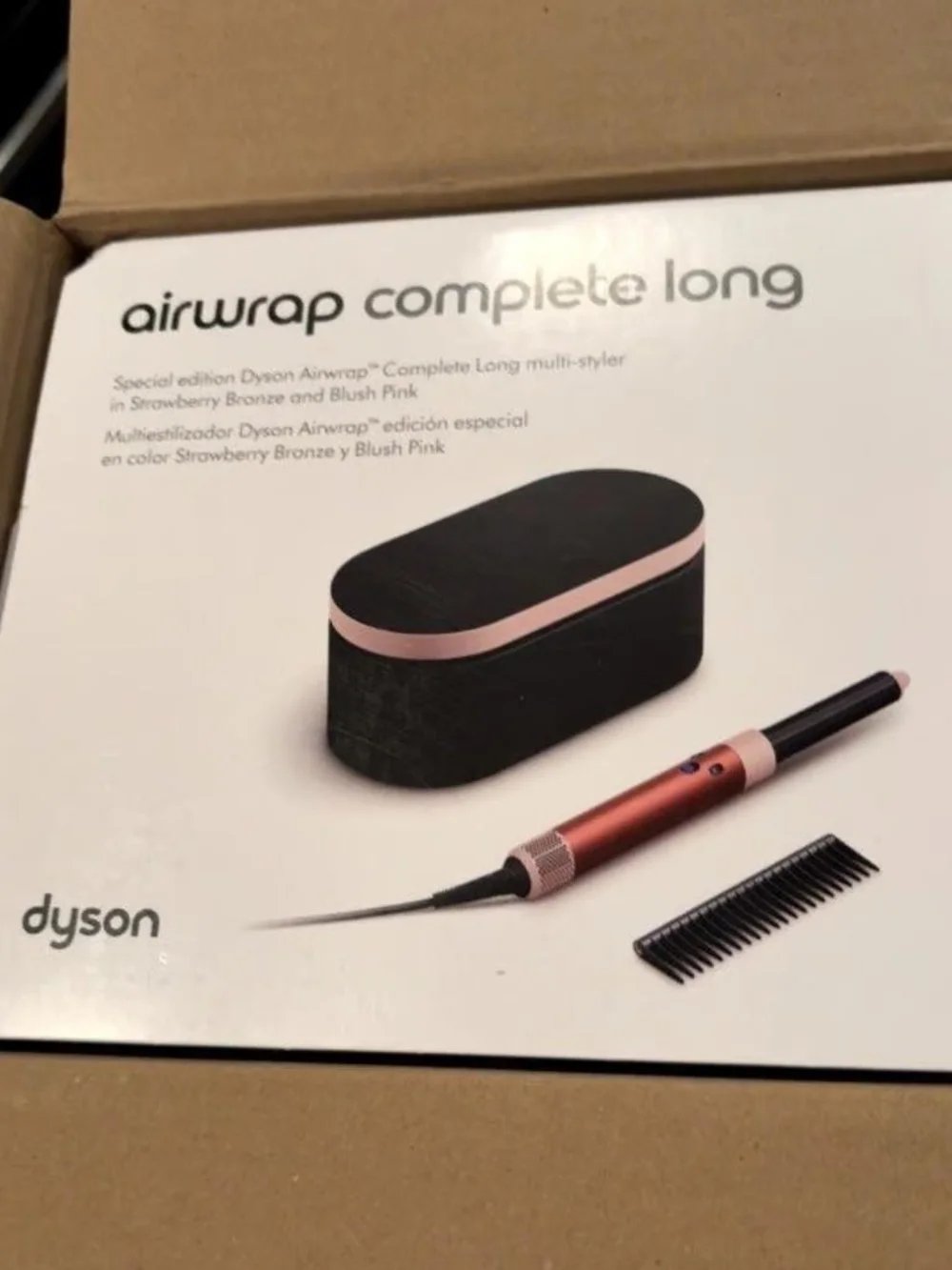 Dyson Airwrap Complete Long - Strawberry Bronze & Blush Pink